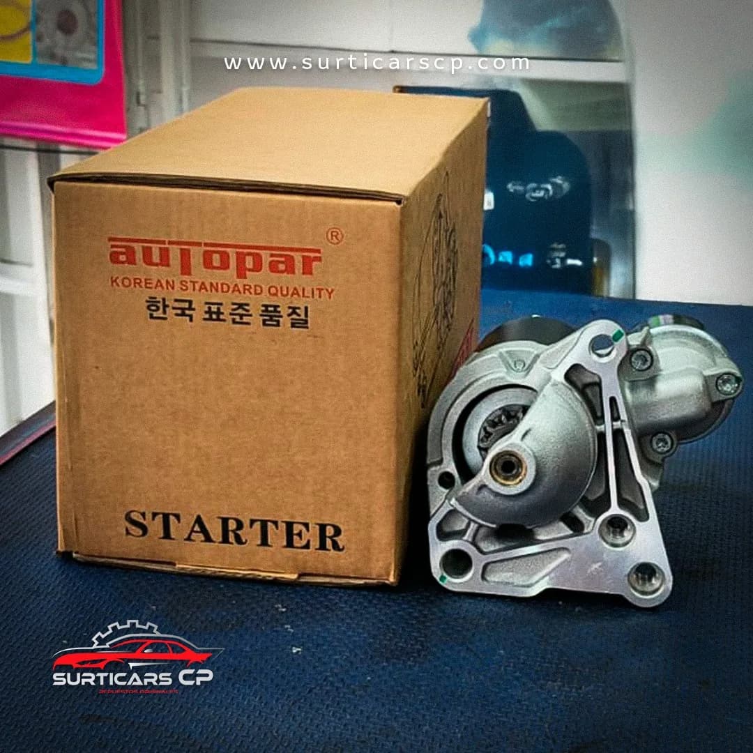 Motor de arranque en el catálogo de SURTICP